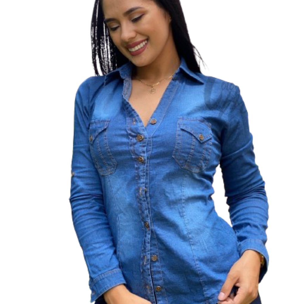 Blusa Para Dama En Jean