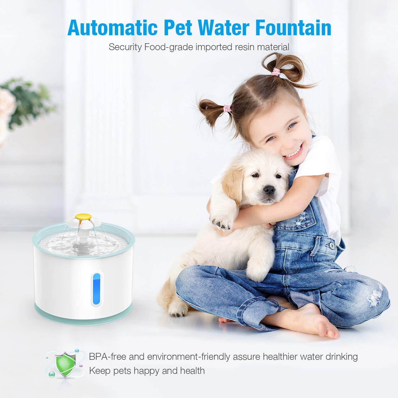 Fuente De Agua Para Gatos Y Perros Bebe